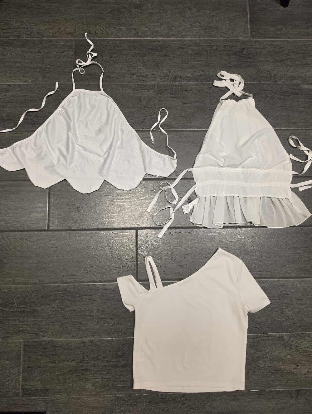 SHEIN 3 TOP BUNDLE White • Office to Night Out • Bachelorette & Bride Approved!! - Picture 5 of 14